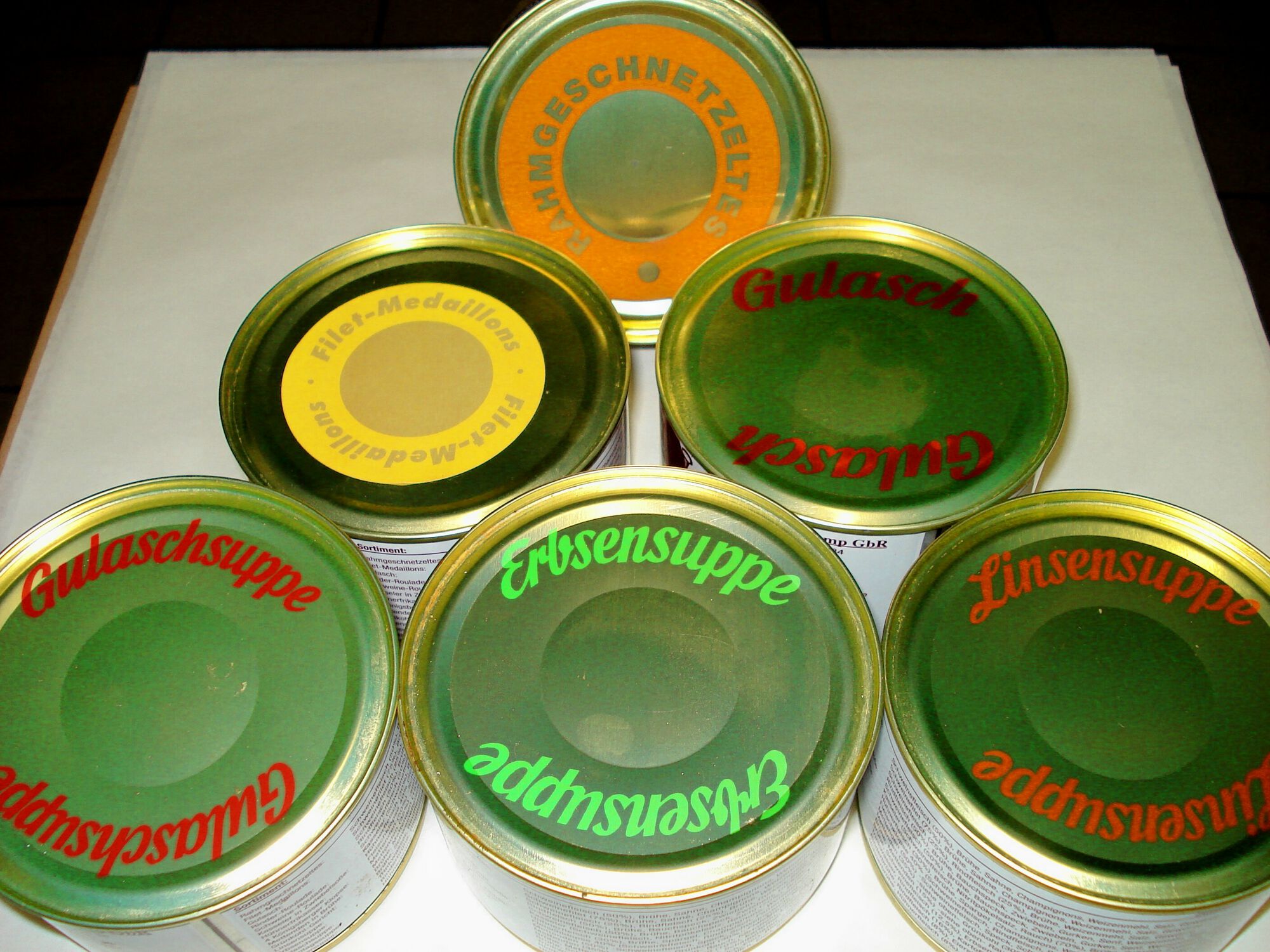 Schlemmerpaket, 6 x 400 g