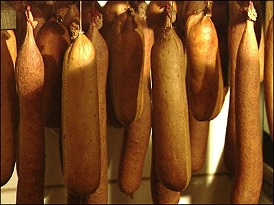 Dauerwurst (fein, im Naturdarm), 550 g