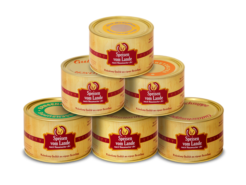 Schlemmerpaket, 6 x 400 g