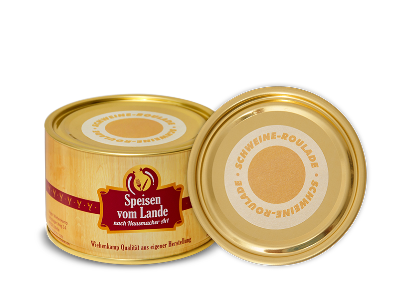 3 Schweinerouladen in Soße, 400 g